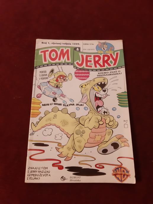 LOT Tom i Jerry Egmont 3 komada