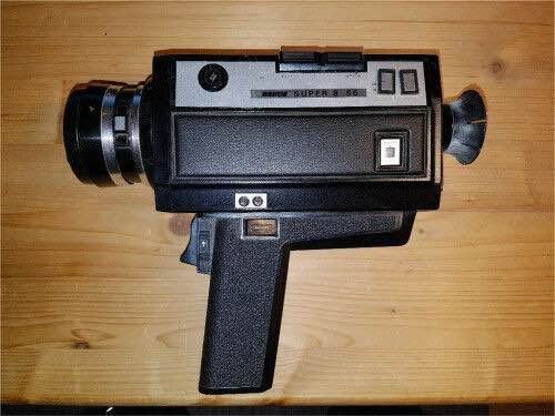 REVUE SUPER 8 S6 movie kamera film kamera sa kožnom torbom JAPAN