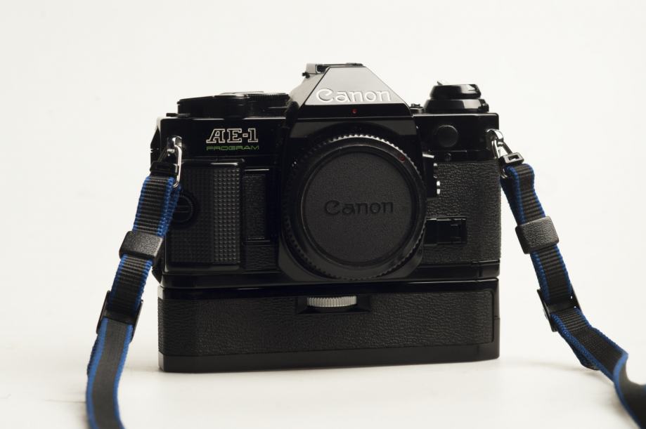 Canon AE1 Program + Canon Power Winder A