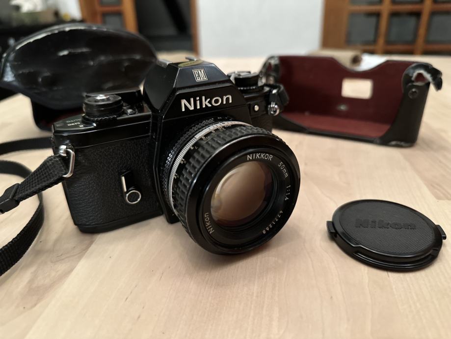 Nikon EM, Nikkor 50mm 1.4, Nikon Speedlight SB23, Metz 23BC4