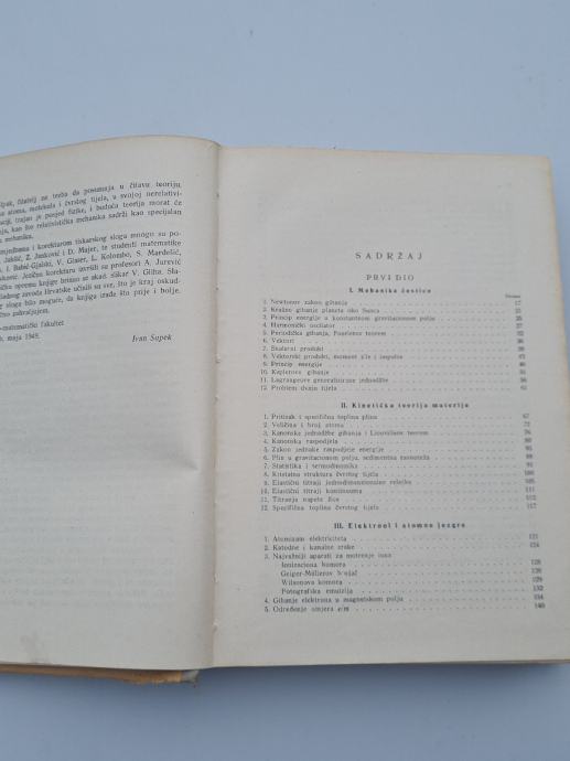 IVAN SUPEK Teorijska fizika i struktura materije