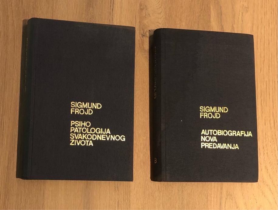 KNJIGE Sigmund Freud, komplet (2 knjige)