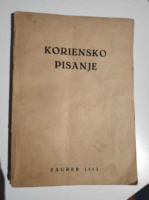 KORIENSKO PISANJE, 1942.