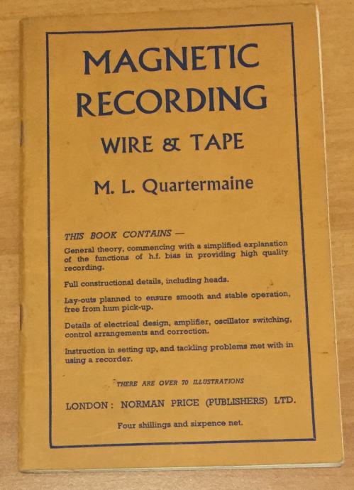 Magnetic Recording Wire & Tape