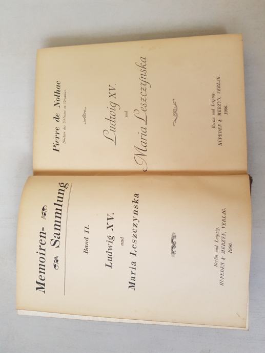 Pierre de Nolhac Ludwig XV. und Maria Leszczynska