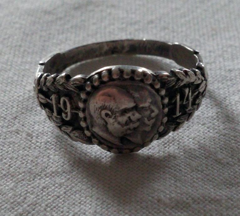 Franz Joseph srebrni prsten 1914