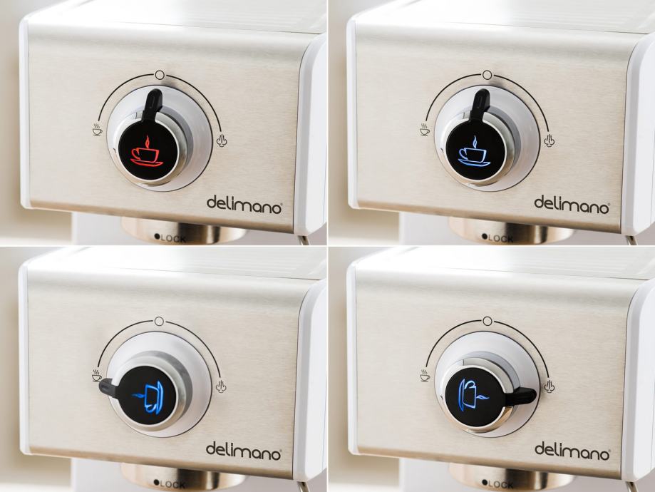 DELIMANO espresso coffee machine deluxe