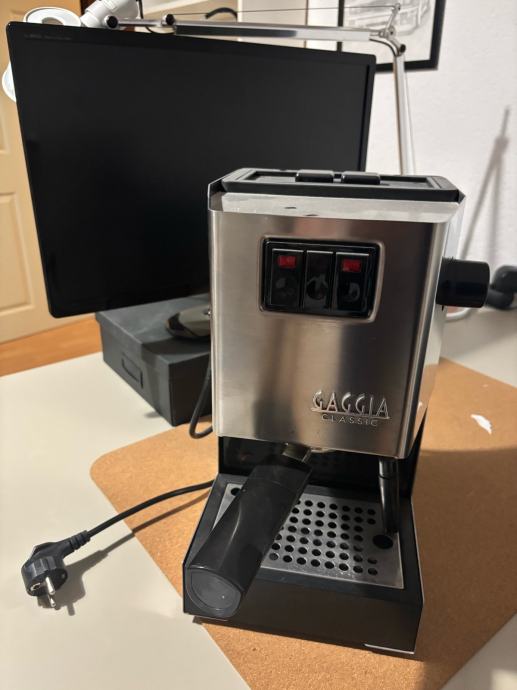 Gaggia classic + tamper + basket od 18g