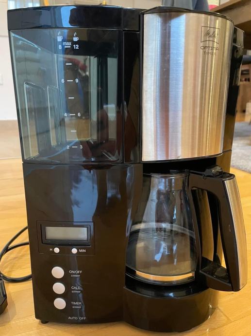 Melitta Optima Timer filter coffee machine, used