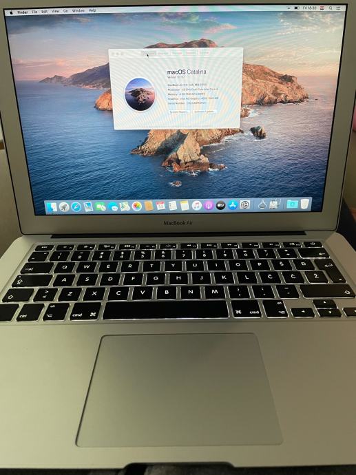 MacBook Air (13-inch, Mid 2012) 1,8 GHz i5, 4 GB RAM, 128 GB SSD