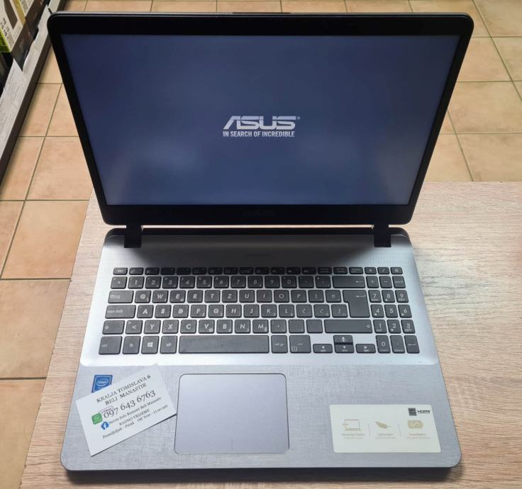 ASUS X507M 15.6 FHD SSD 240GB 8GB RAM WINDOWS 10