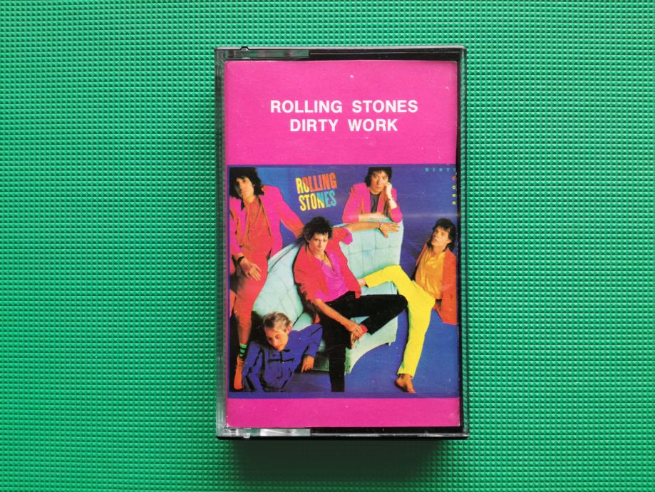 Audio kaseta/kazeta • THE ROLLING STONES - DIRTY WORK