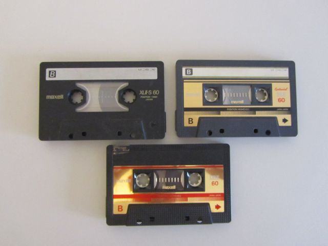 Audio kasete - Maxell, Sony, TDK, BASF