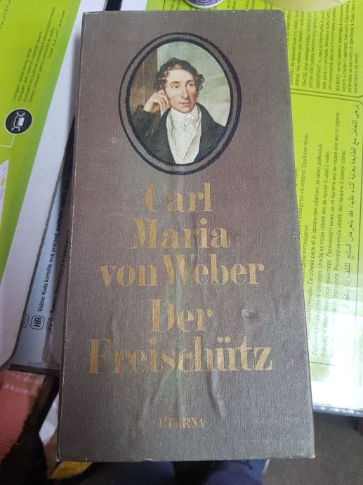 Carl Maria von Weber - Der Freischutz - Audio kasete