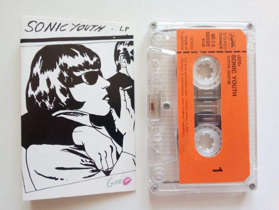 Sonic Youth Goo, glazbena kaseta, Jugoton 1990.
