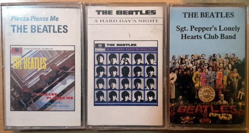 The Beatles - LOT od 3 audio kazete