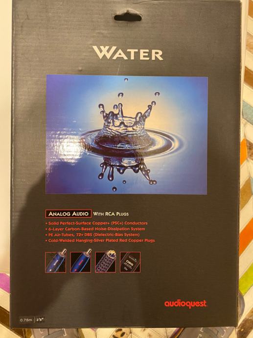 Audioquest Water RCA 0.75m