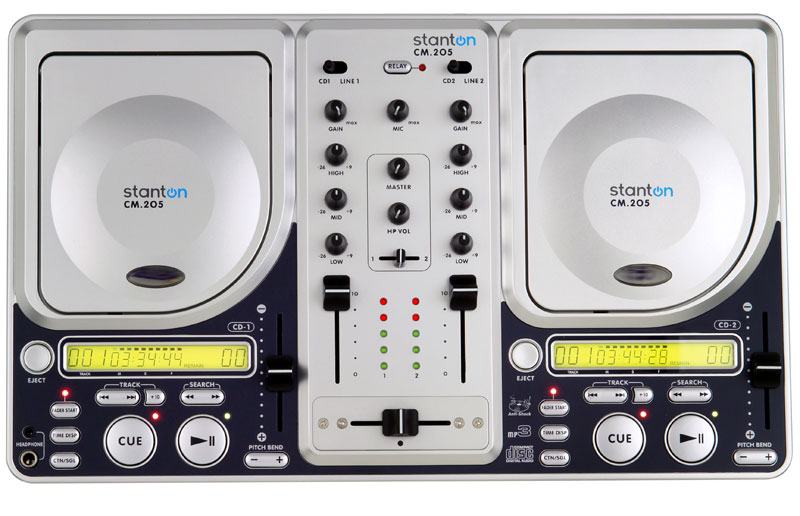 DJ CD Player (MP3) mixer Stanton CM.205 mikser i 2x cd player