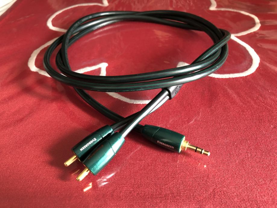 Interconnect kabel AudioQuest Evergreen RCA/3,5mm