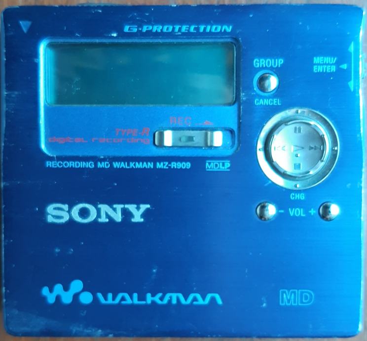 Minidisc walkman SONY MZR909