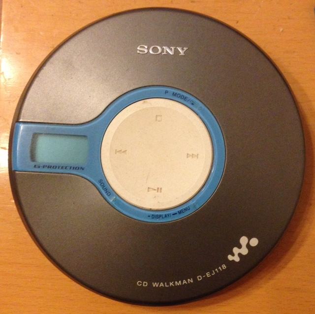 SONY discman (CD player)