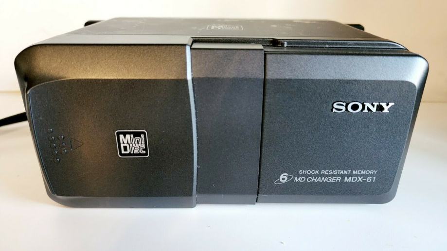 Sony MDX61 MINI Disc Changer 6 Minidisc Car Changer