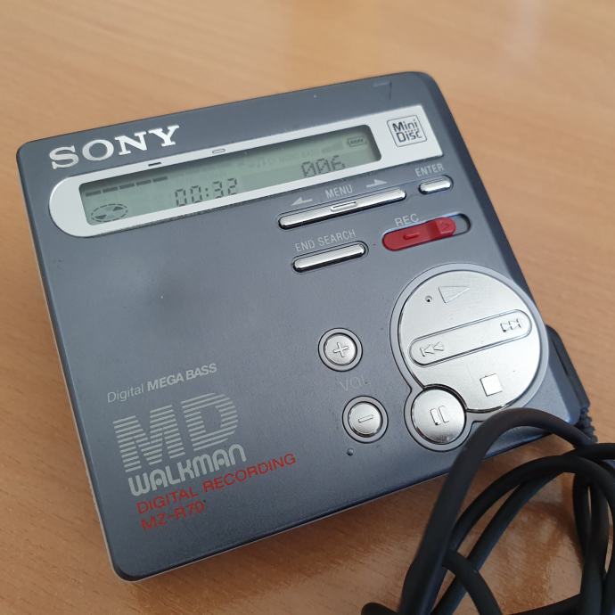 Sony minidisc MZR70