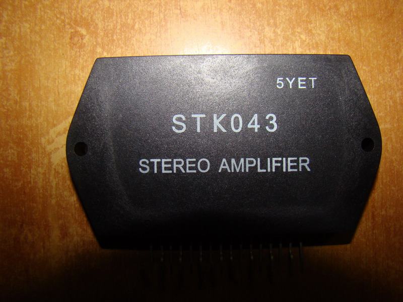 Amplificatore Audio Ibrido STK043 - Per Sostituzione, Massima Dissipazione 20W