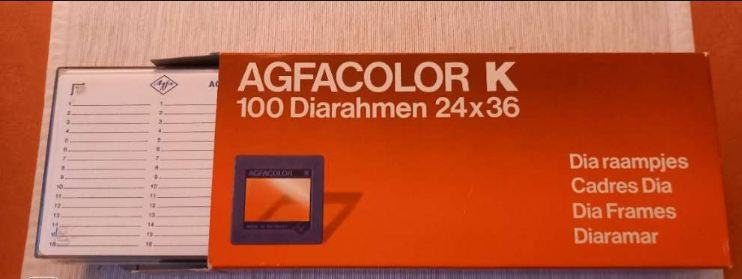 AGFACOLOR K 100 - ramice za dijapozitive -novo