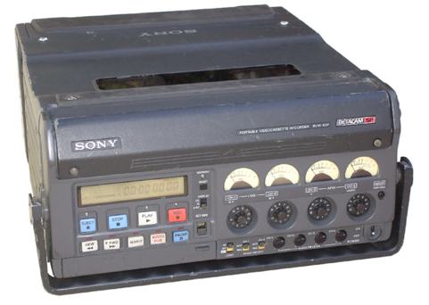 Betacam SP Sony BVW-50P portabl rekorder