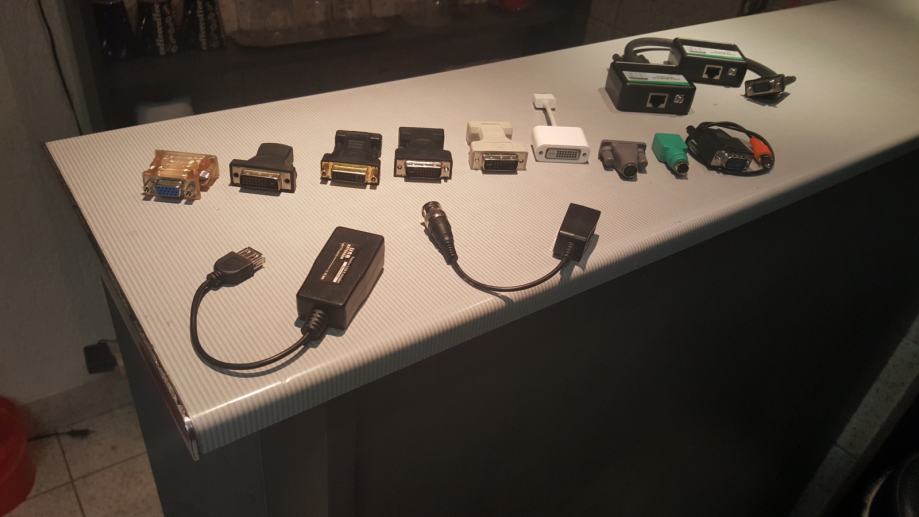VGA na DVI  , USB to DVI , HDMI to DVI i druge kombinacije