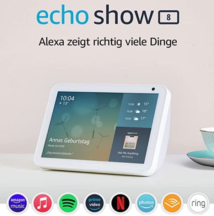 Echo Show 8 pametni display Alexa