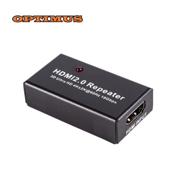 HDMI repeater 4K (booster), pojačalo signala, 2.0v, HDCP2.2, 4K60Hz
