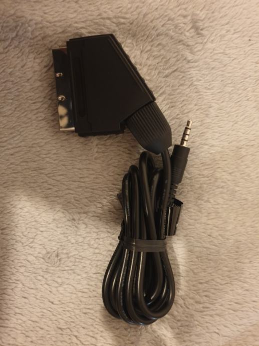 Jack 3.5 mm A/V na 21 pin Scart kabel