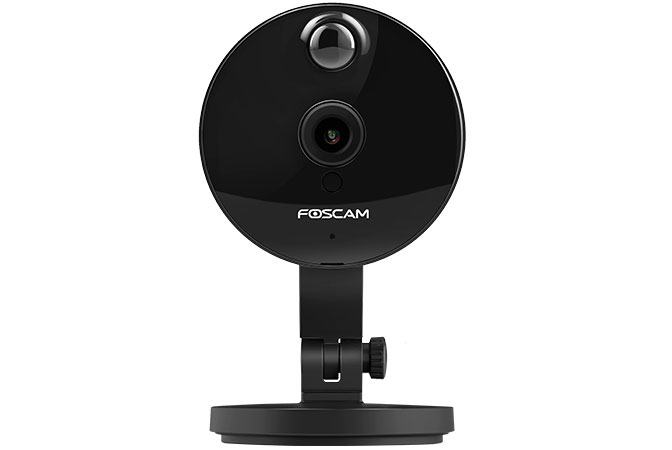 Nadzorna IP kamera FOSCAM C1 crna HD snimanje na SD WiFi Indoor