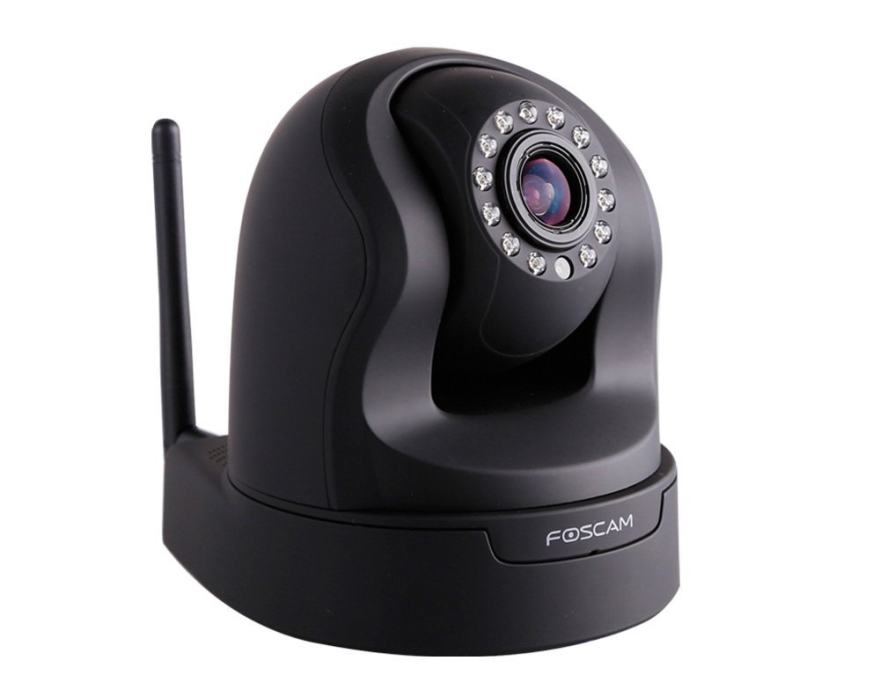 Nadzorna IP kamera Foscam FI9826P, crna, HD, Plug&Play, 3x optika, SD