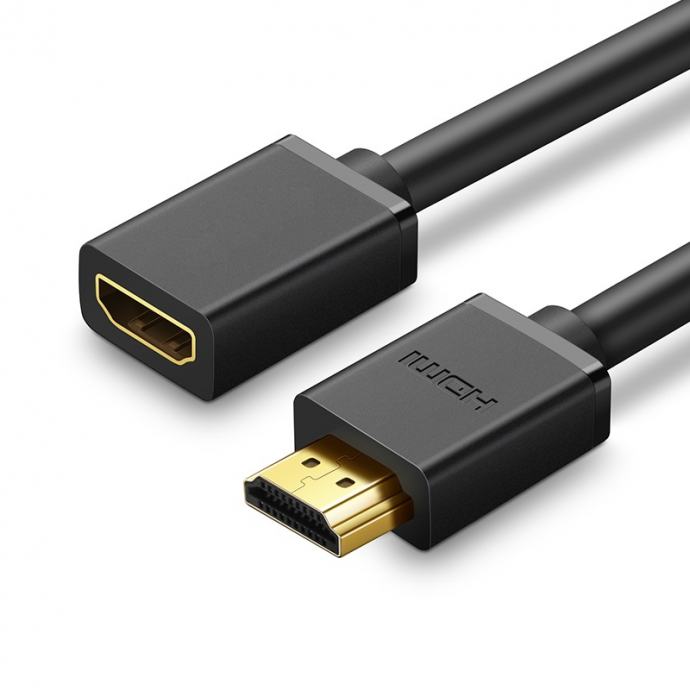 Optimus HDMI extensioni kabel muško/ženski, 2.0v, 3m, crni