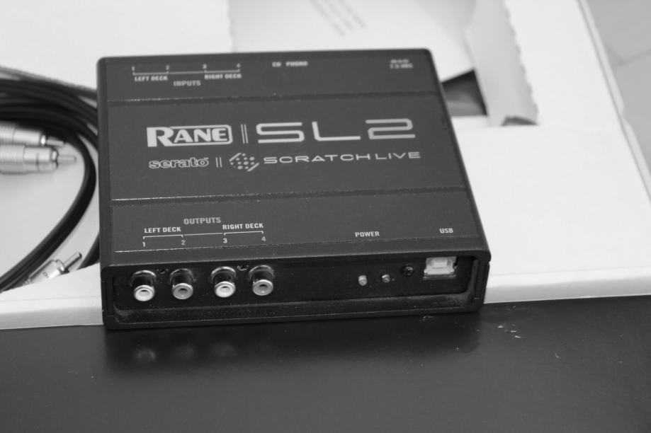 Rane SL2 SERATO USB 2.0 INTERFACE SOUND CARD