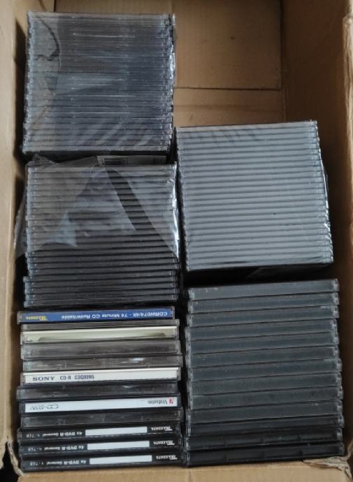 Rasprodaja / CD/DVD kutije (slim, obične i duple)