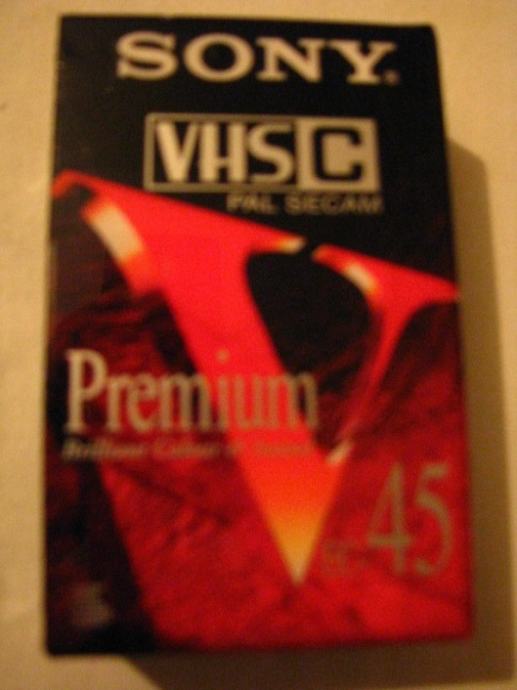 SONY VHSC Camcorder cassetta
