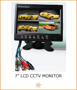 TFT LCD COLOR MONITOR 7 i 9 INCH SA VIDEO ULAZIMA ZA RAZNE NAMJENE