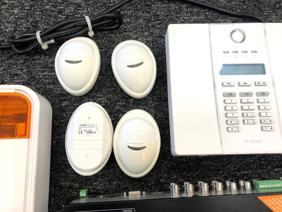 Visionic Video Rater VIDEONADZOR(6kamera) SA SENZORIMA POKRETA, VISONIC TELE EYE. R1, RATE!