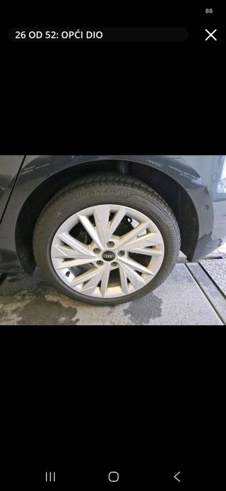 A3 Sportback 35 TDI advanced,automatik,79000 km.,cijena sve sa pdv-om,, fotografija 14