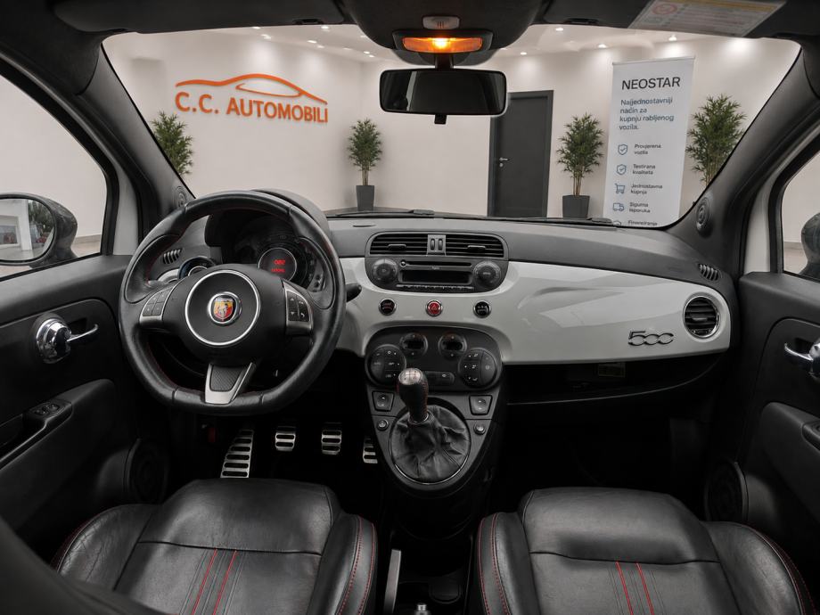 Abarth 500 Abarth 500 Grigio Campovolo Pastelno Siva 116000km, fotografija 8