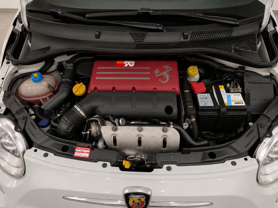 Abarth 500 Abarth 500 Grigio Campovolo Pastelno Siva 116000km, fotografija 7