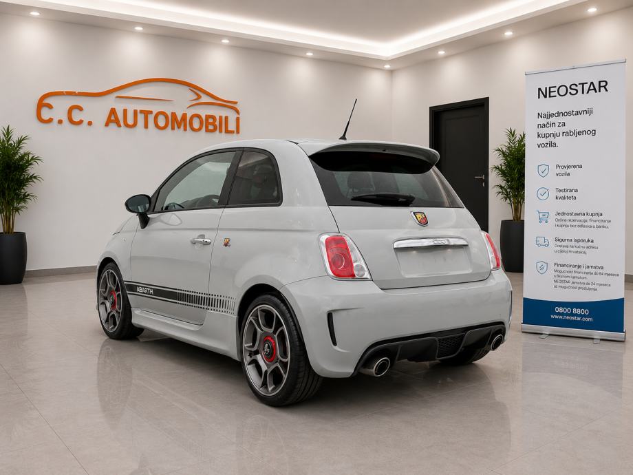 Abarth 500 Abarth 500 Grigio Campovolo Pastelno Siva 116000km, fotografija 2
