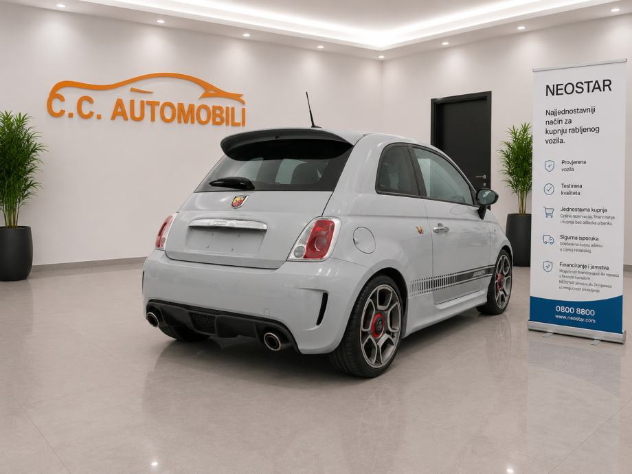 Abarth 500 Abarth 500 Grigio Campovolo Pastelno Siva 116000km, fotografija 3