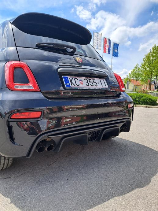 Superposiciones De Efecto Carbono Para Convertir Fiat 500 En 595 Abarth - Para Salpicadero, Nuevas