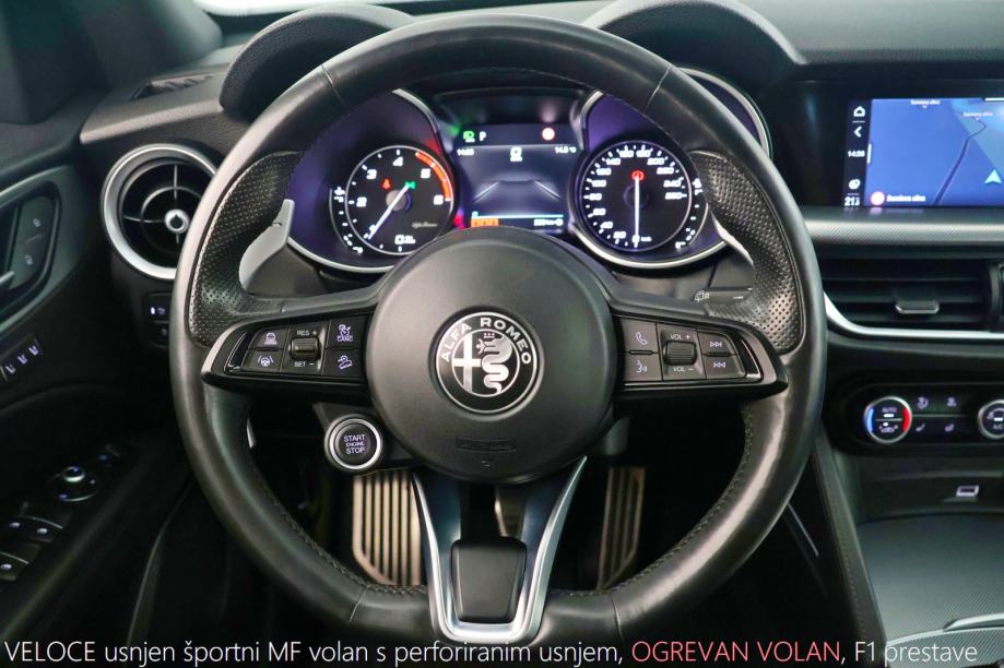 Alfa Romeo Stelvio Veloce 2.2 Multijet Q4 AT8 210KS RADARtemp MEMORY, fotografija 8