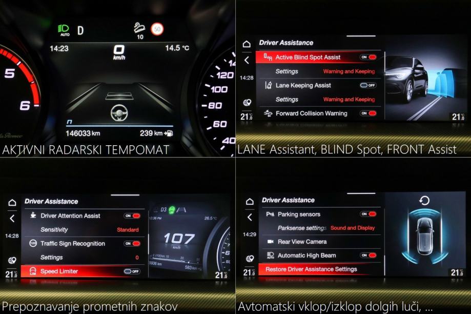 Alfa Romeo Stelvio Veloce 2.2 Multijet Q4 AT8 210KS RADARtemp MEMORY, fotografija 13